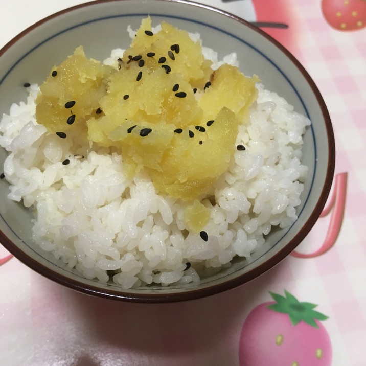 焼き芋で╰(*´︶`*)╯さつまいもご飯☆